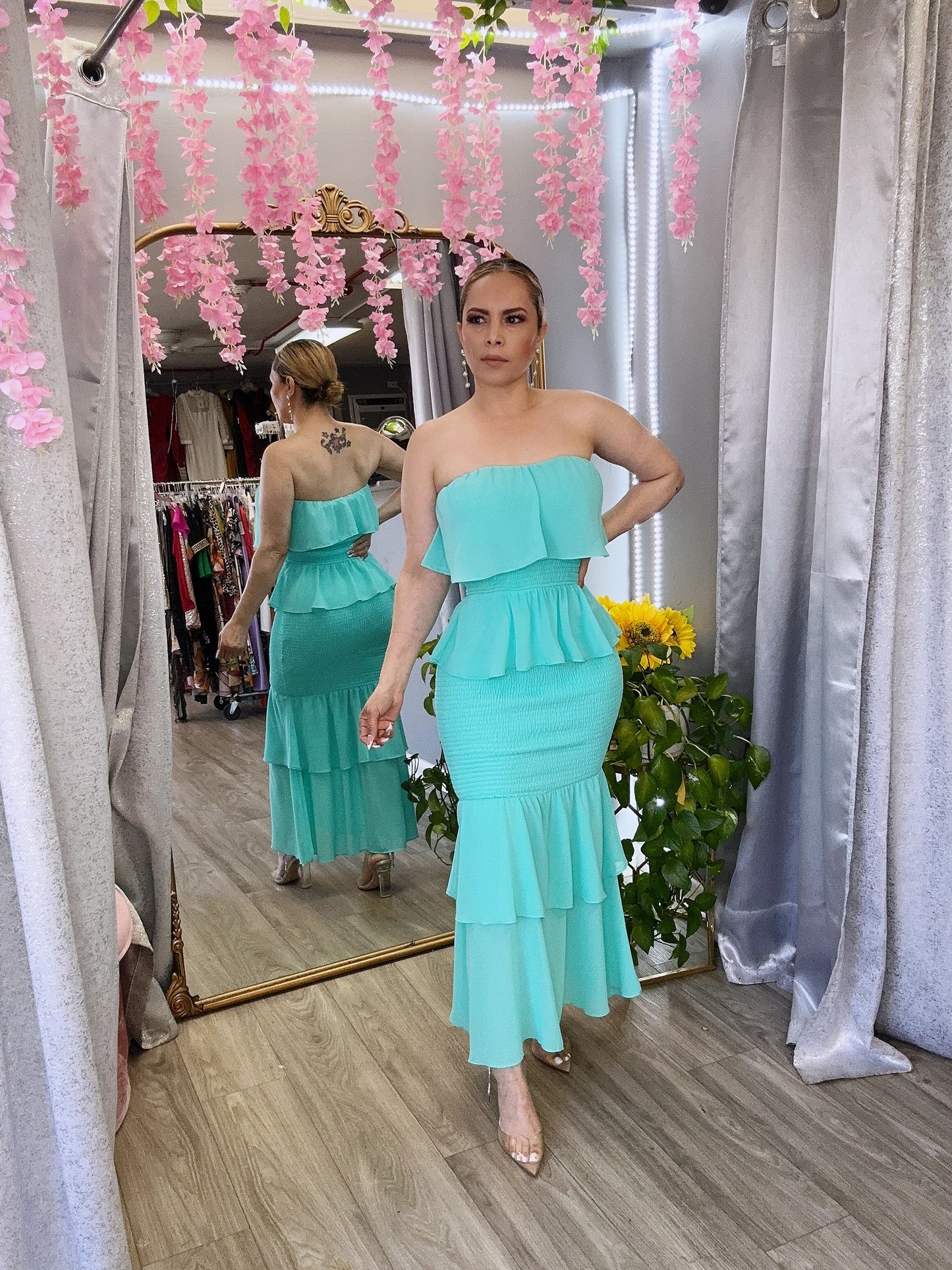 Brii Dress (Mint)