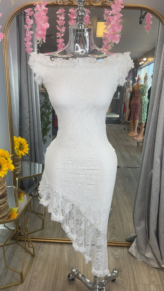 Keissy Dress (White)