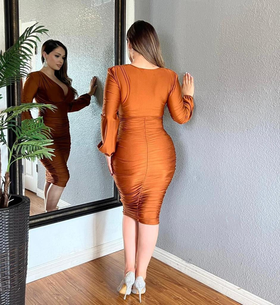 Keily Dress (Copper)
