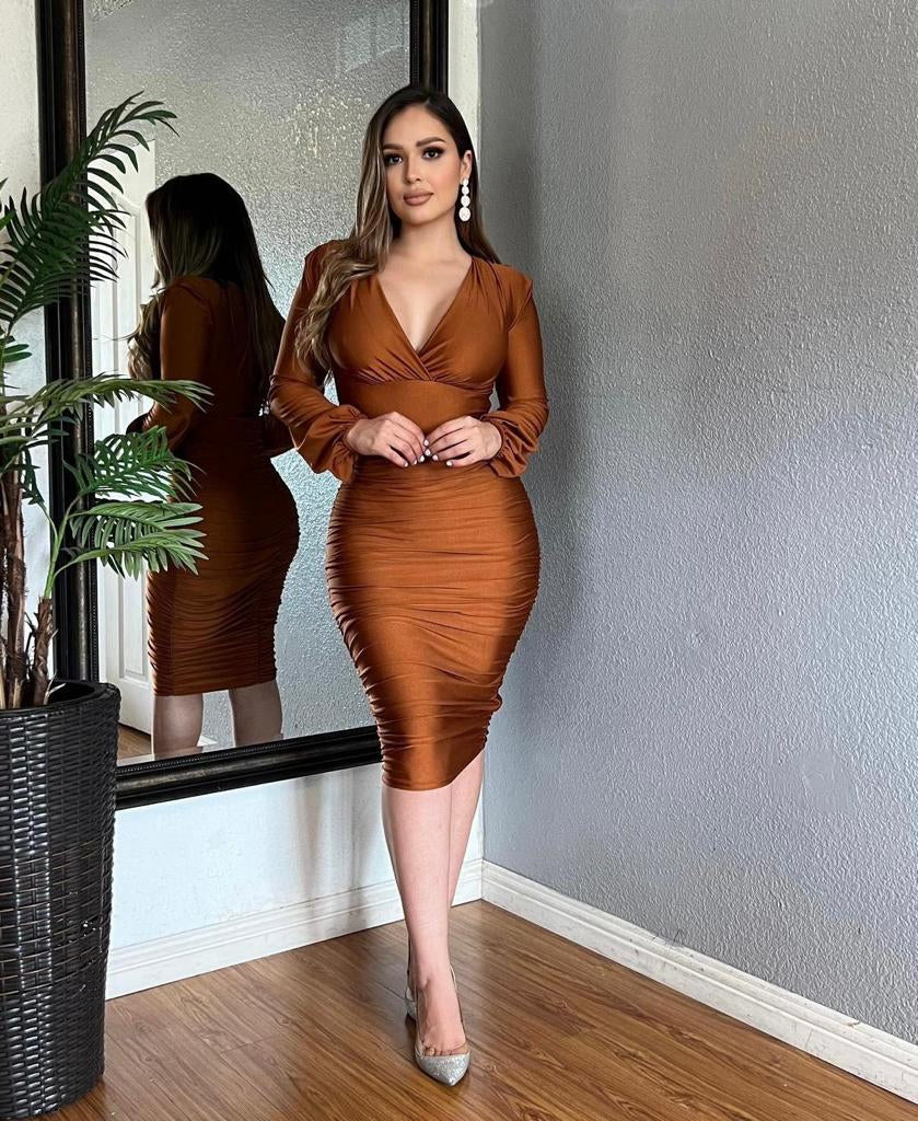 Keily Dress (Copper)