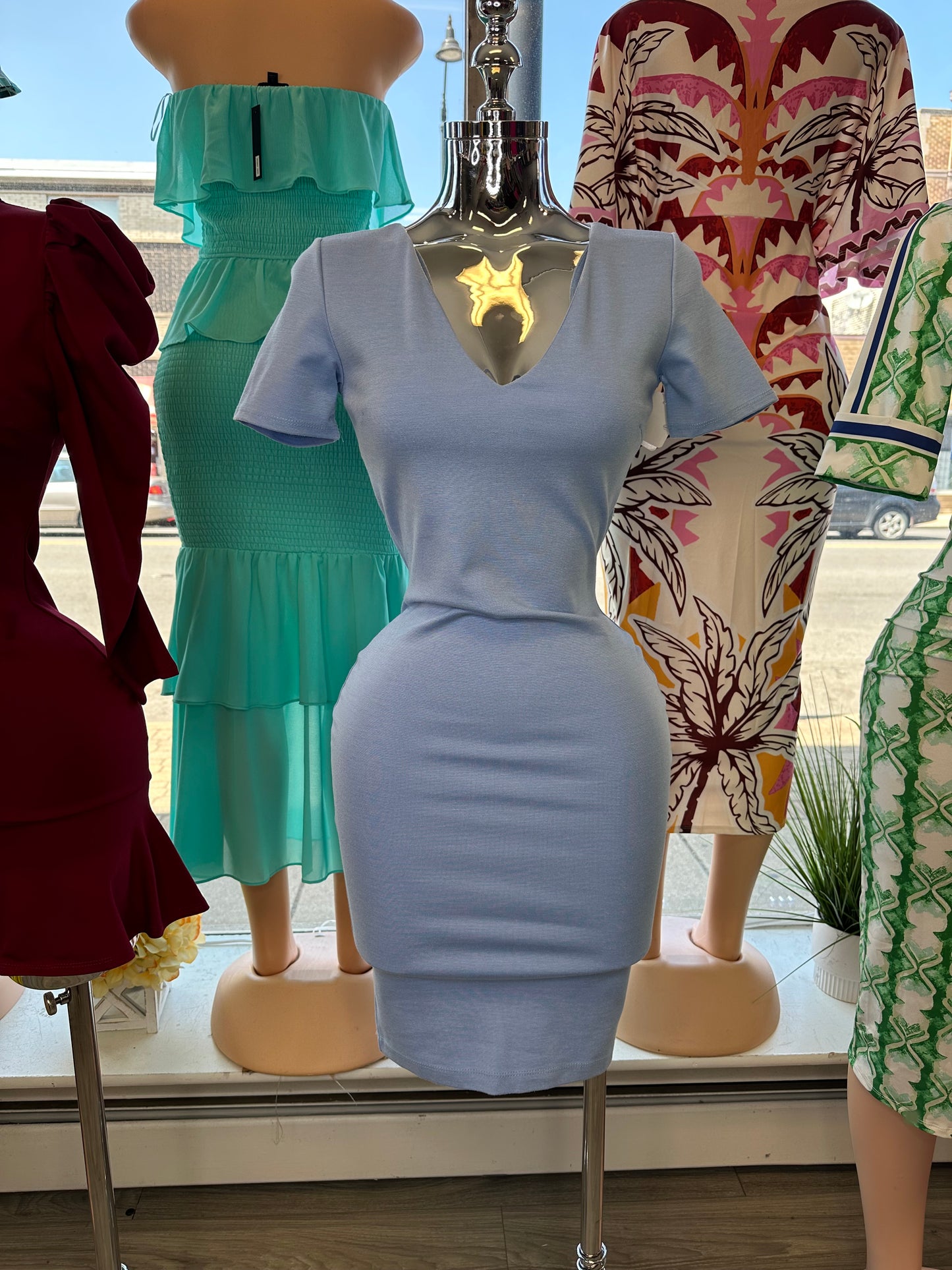 Gwen Dress (Blue)