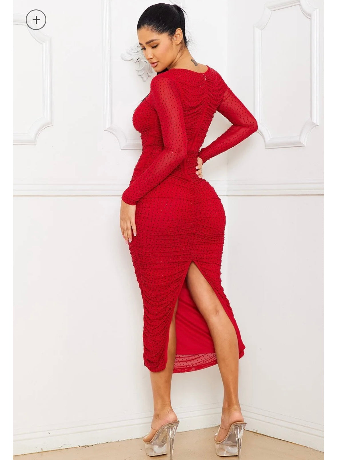 Victoria Dress (Red)