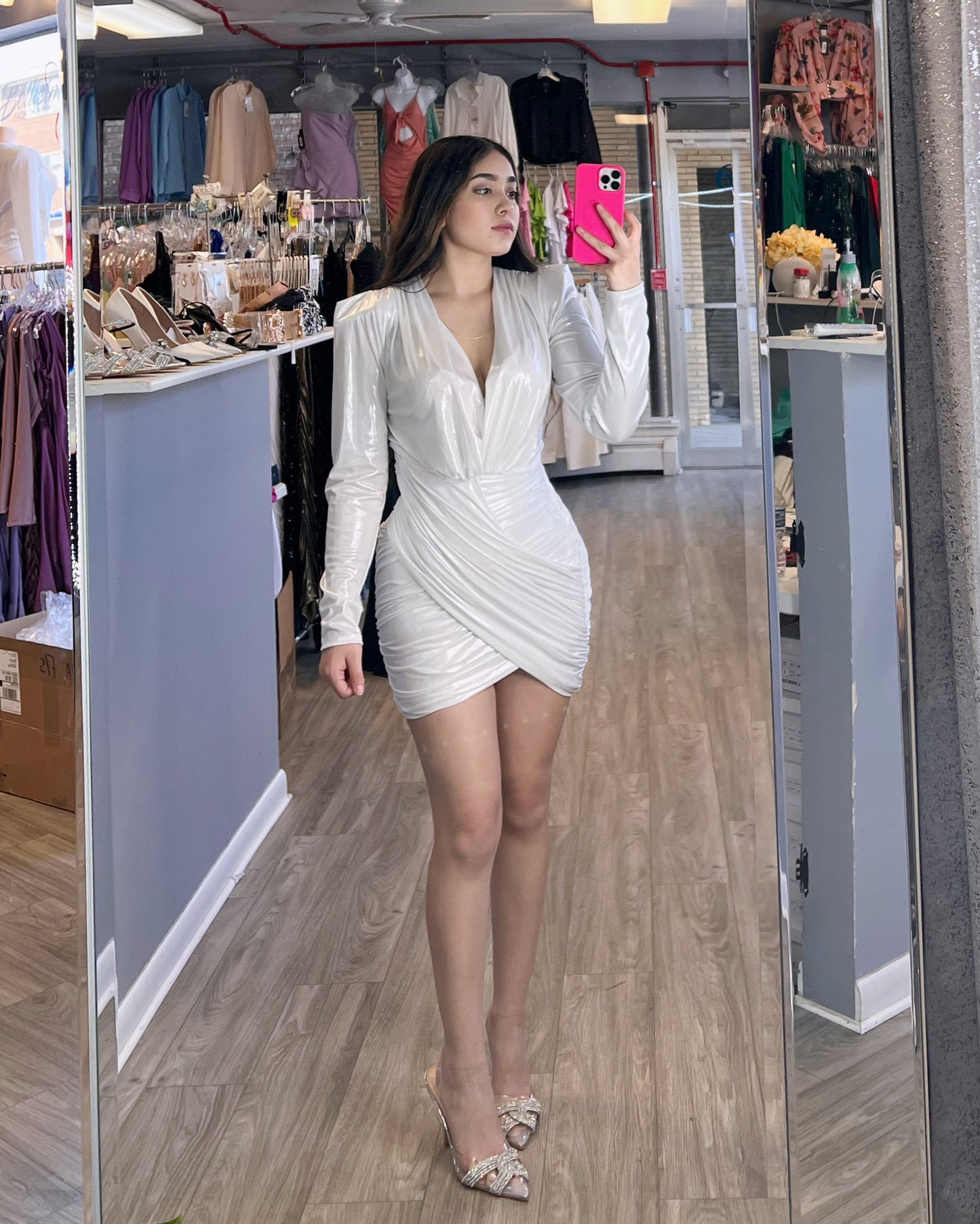 Lydia Dress (White)