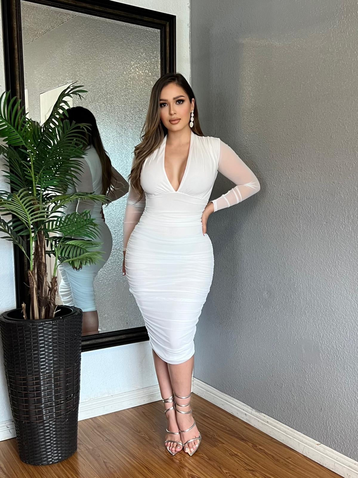 Ziana Dress (White)