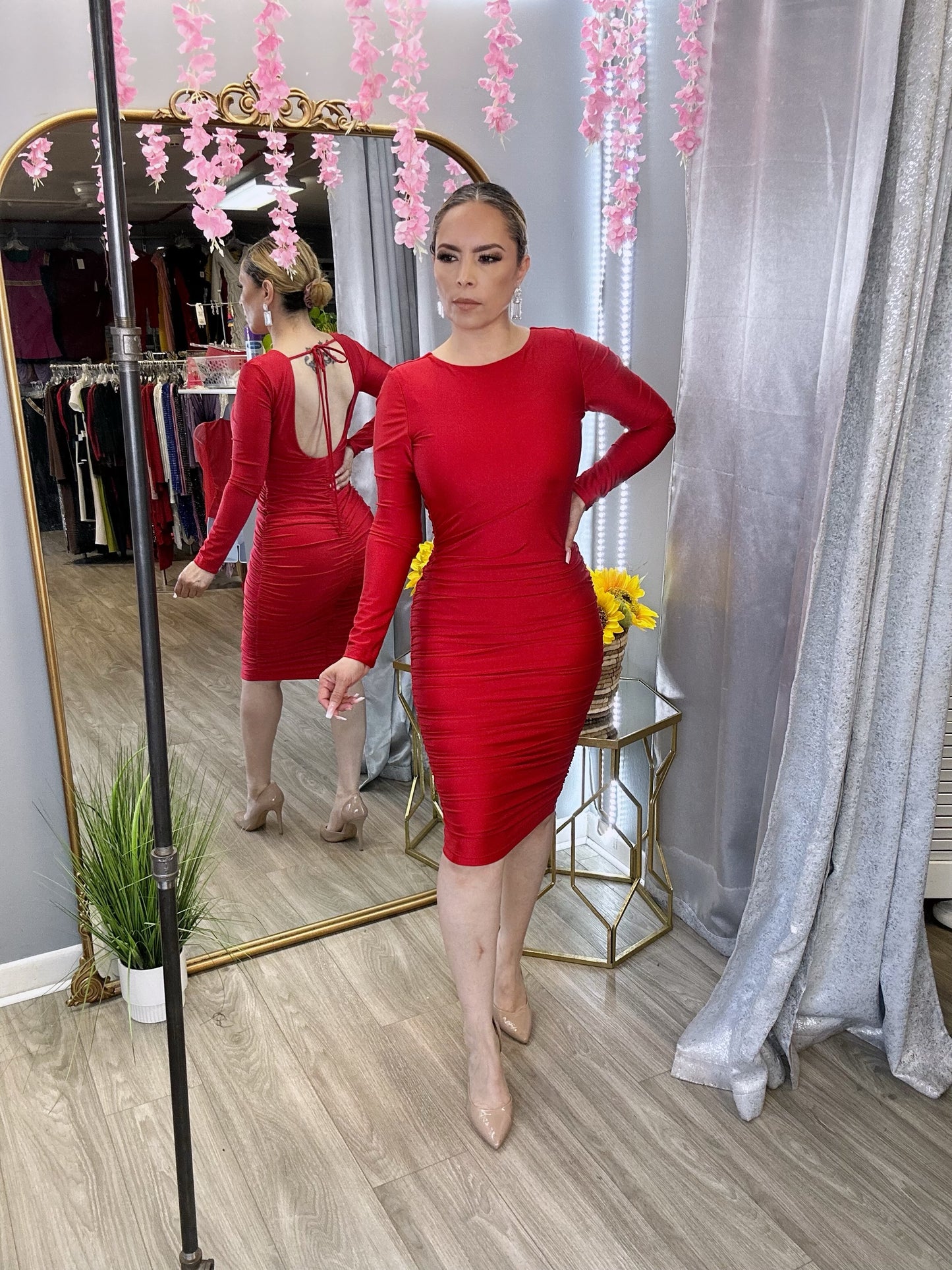 Yris Dress (Red)