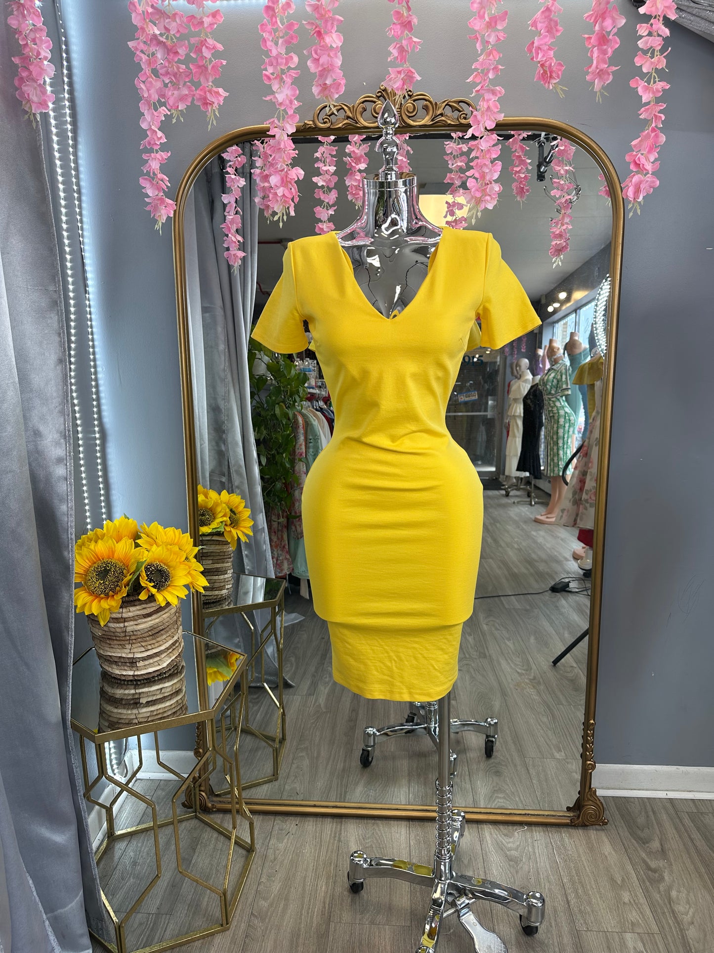 Gwen Dress (Yellow)