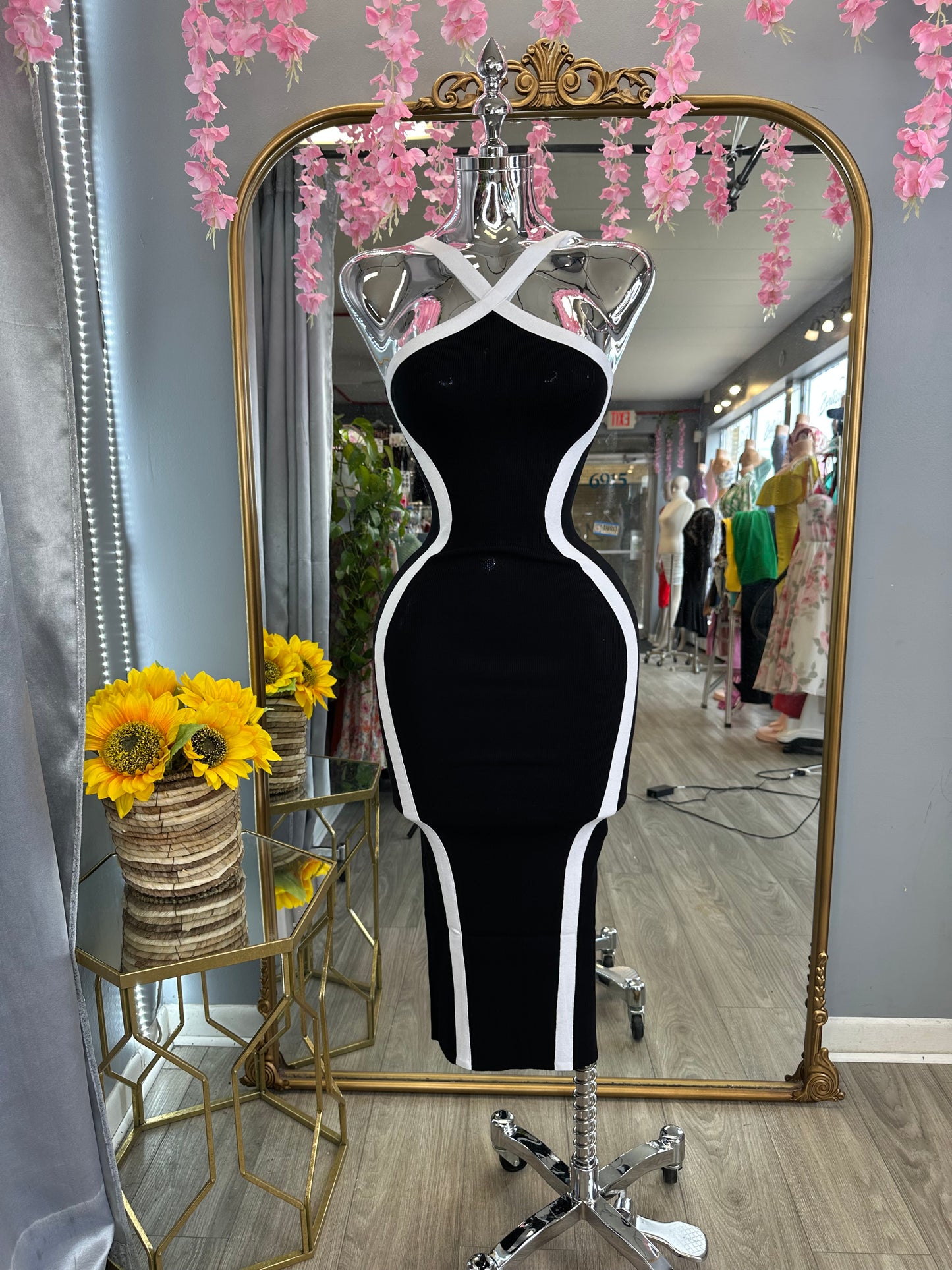 Selina Dress (Black)