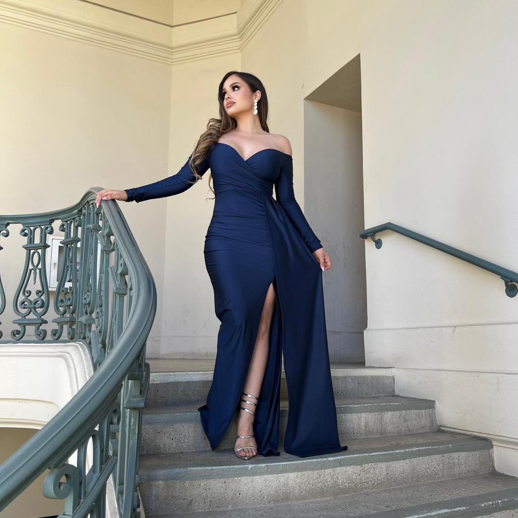 Joyce Gown (Navy)