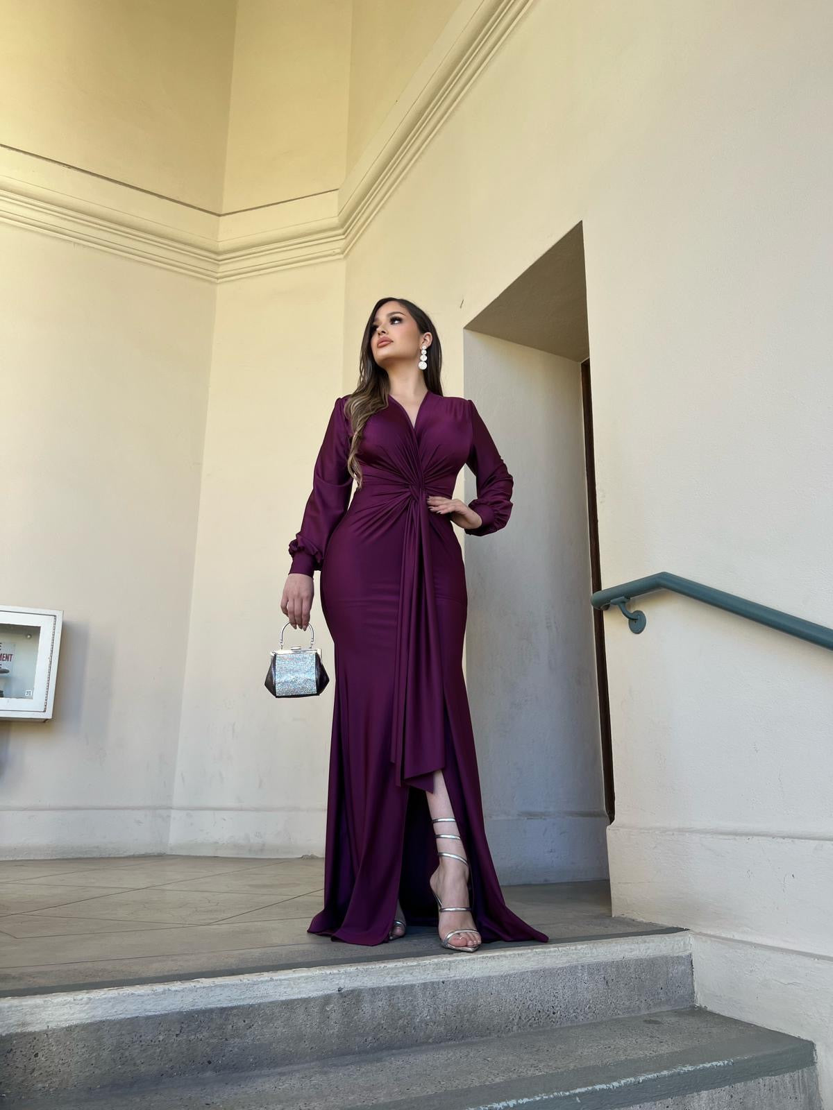 Lizzie Dress (Plum)