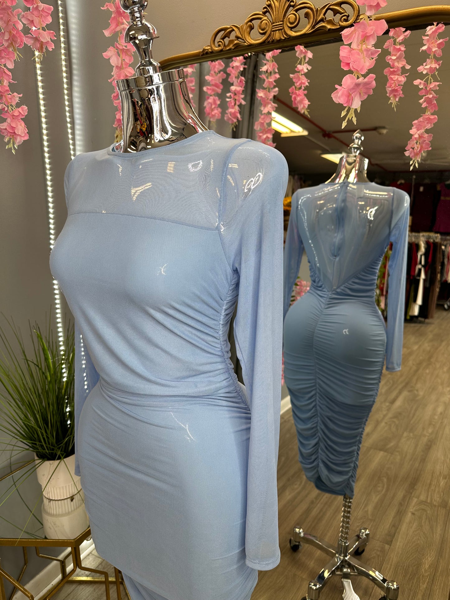 Nydia Dress (Blue)