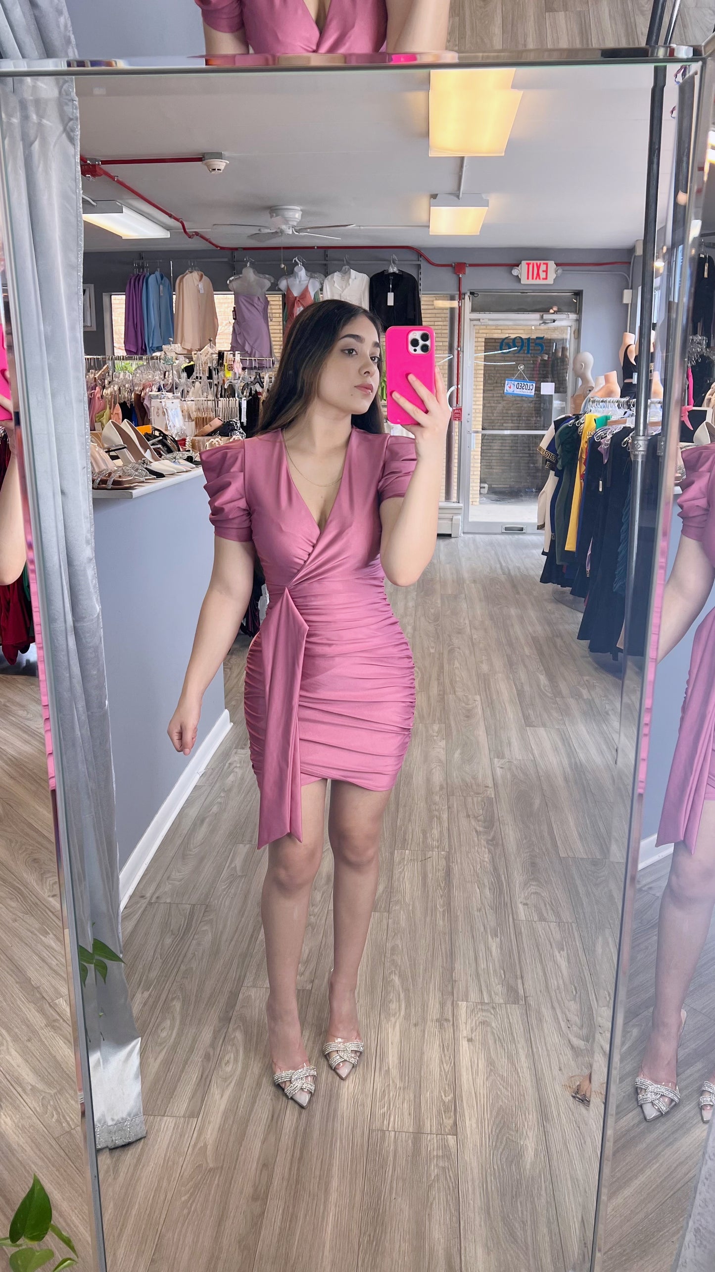 Sofia Dress (RoseWood)