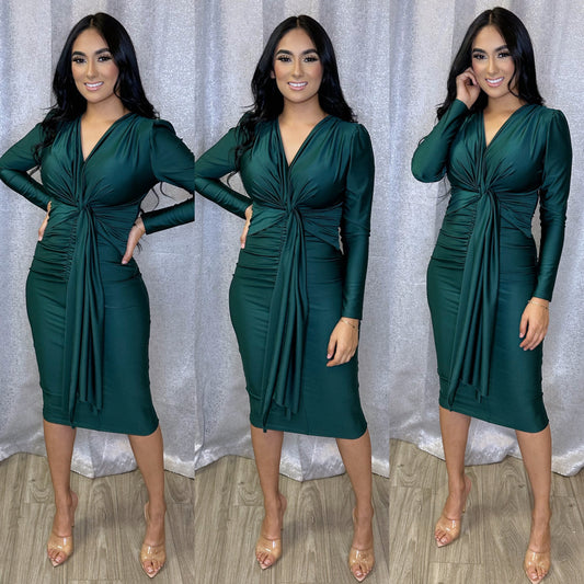 Belinda Dress (Green)