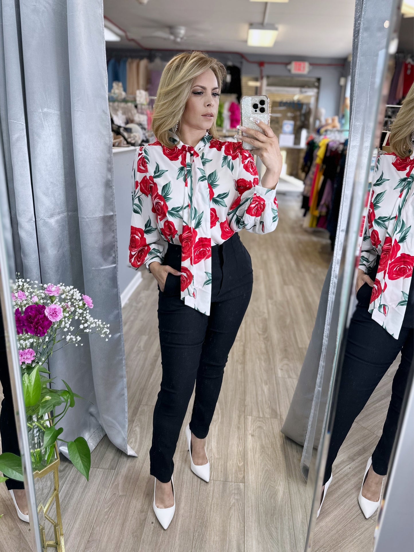 Como La Flor Blouse