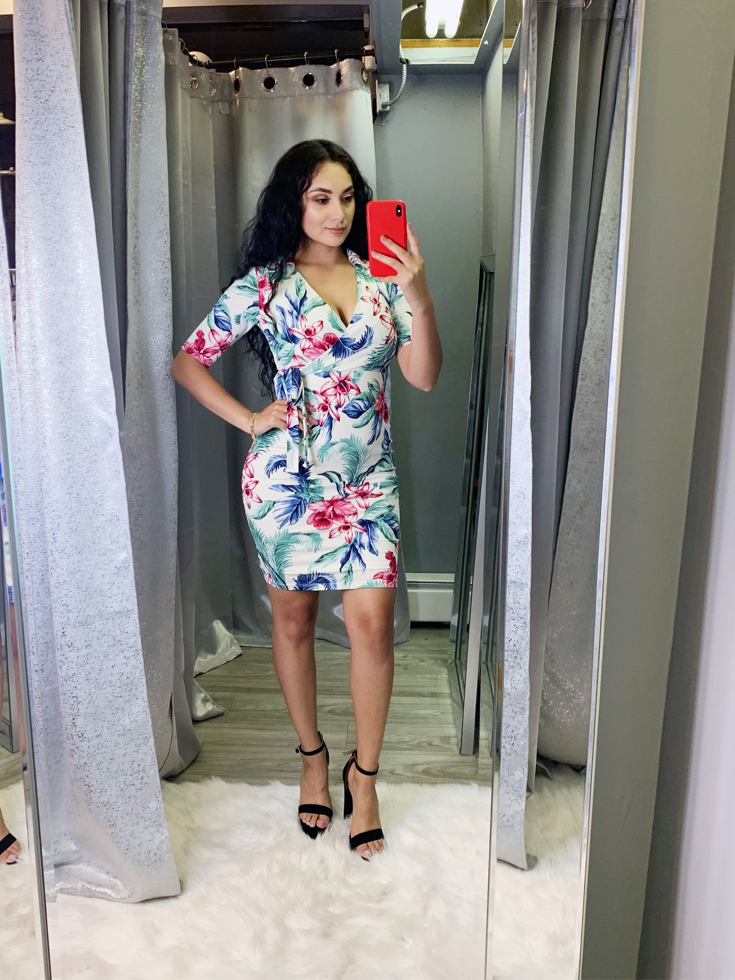 Blooming Sunday Dress (Ivory)