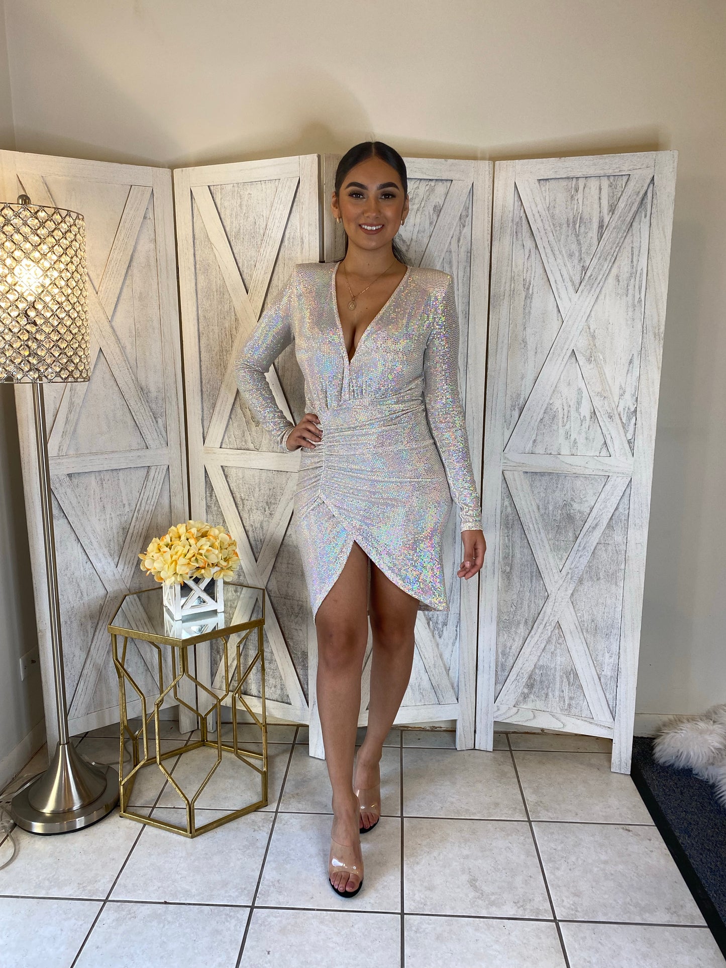 Sweet Promise Dress (Champagne)