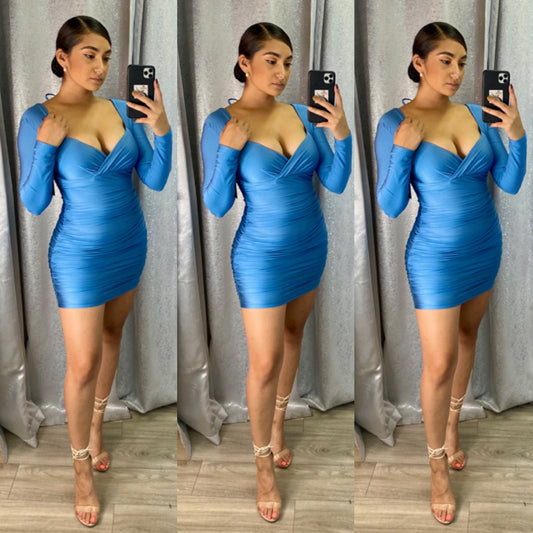 Queen Anne Dress (Blue)