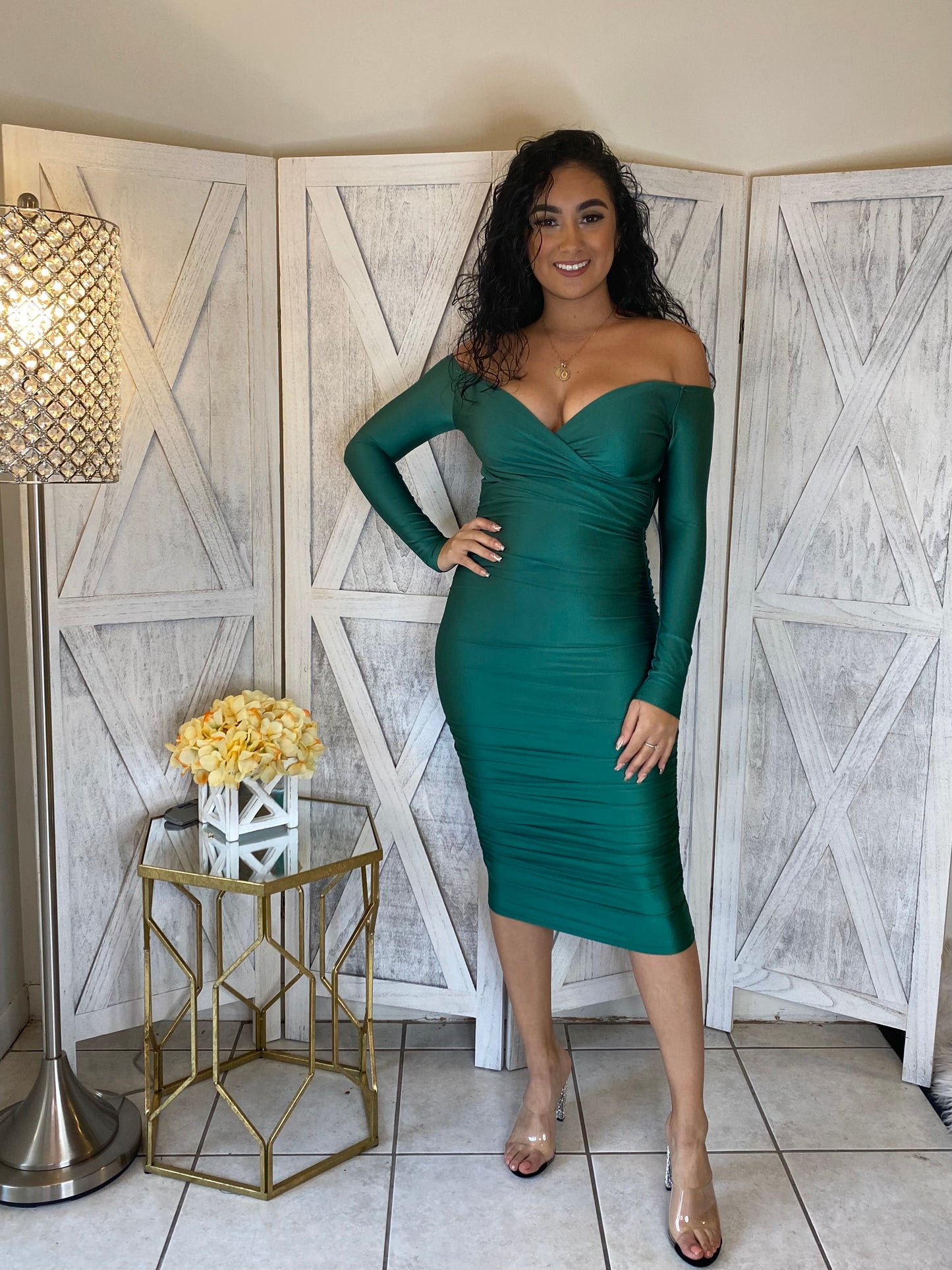 Marquee Dress (Green)