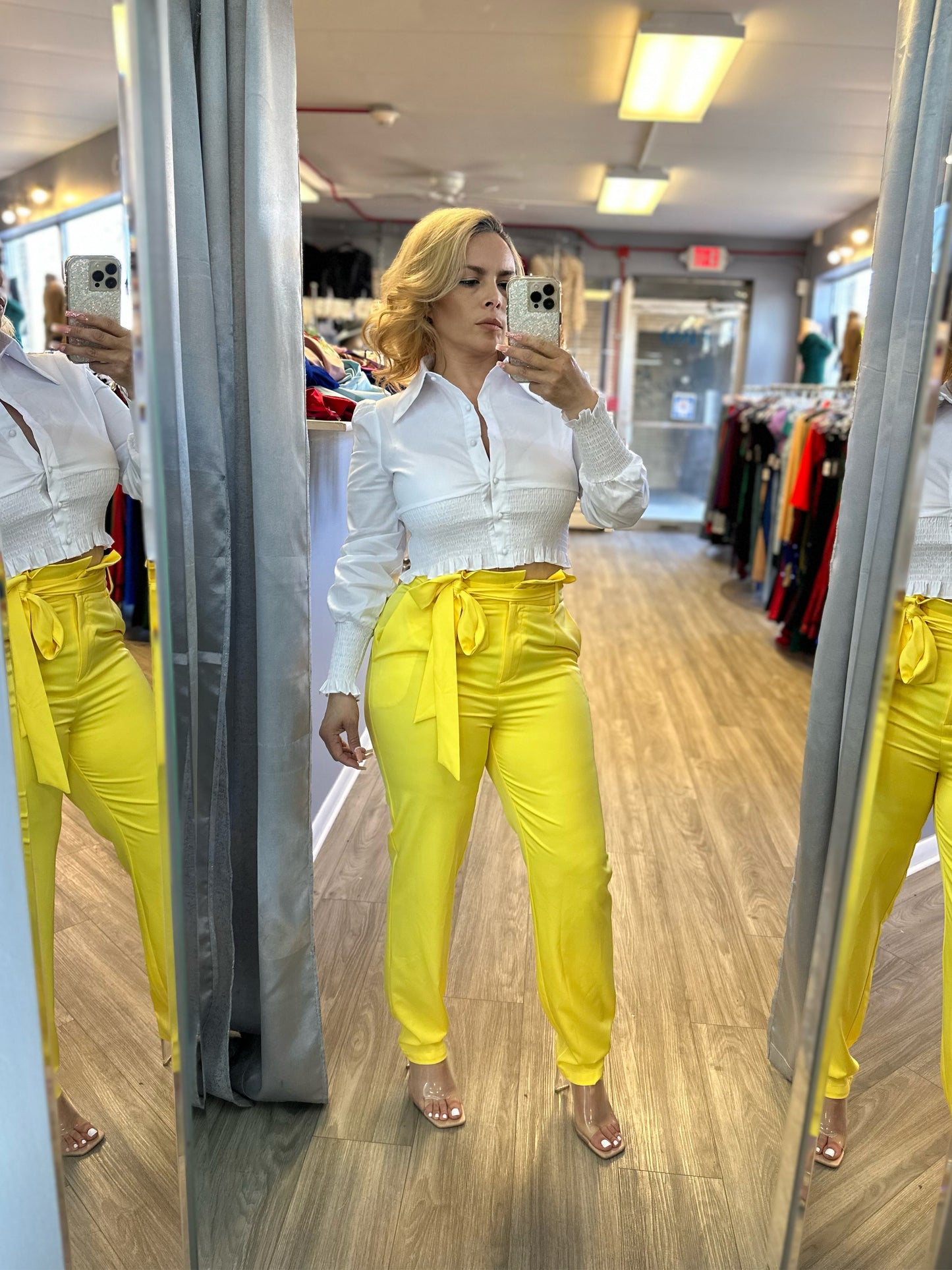 Maddison Pants (Yellow)