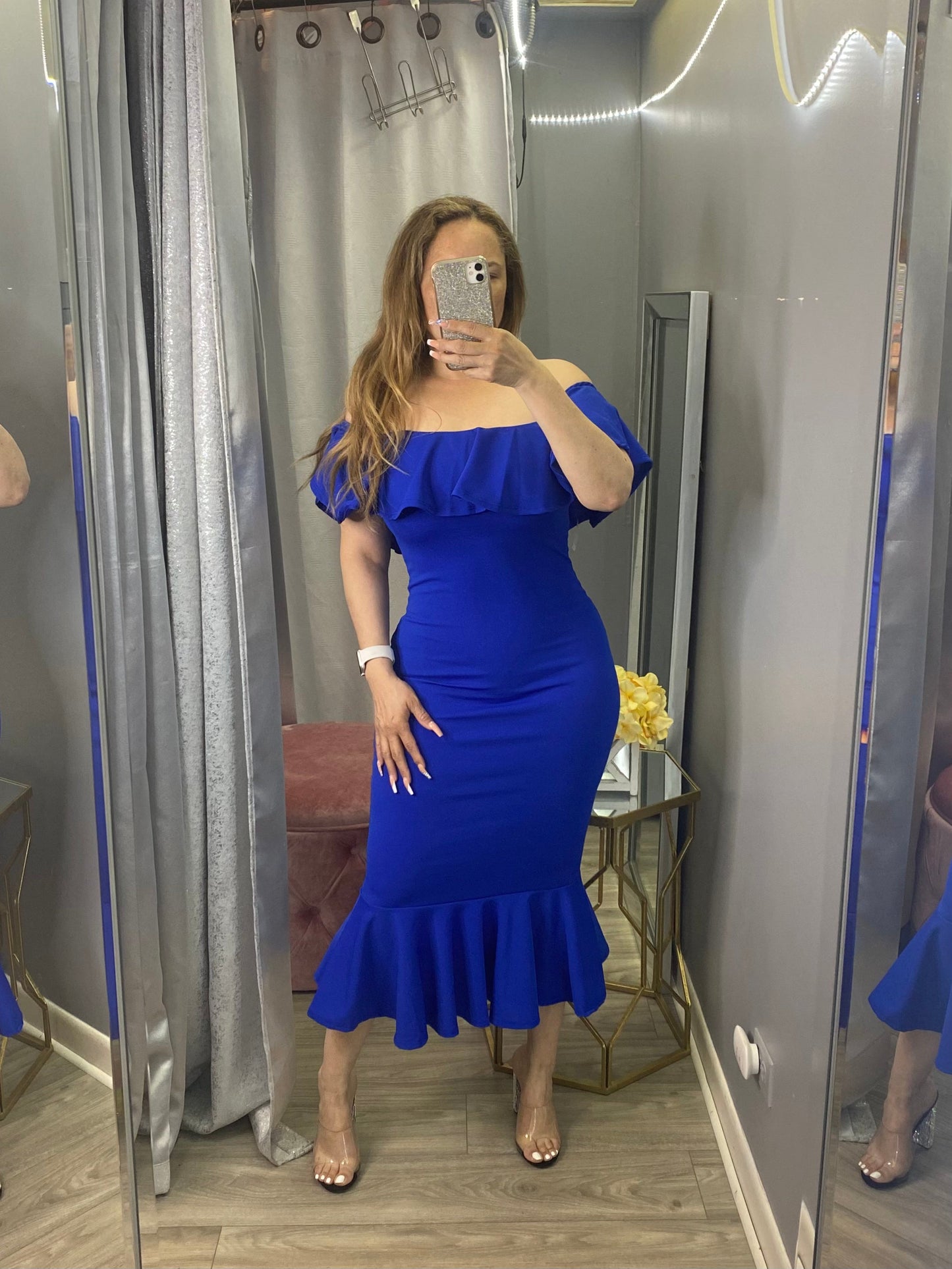 Clarissa Dress -Royal