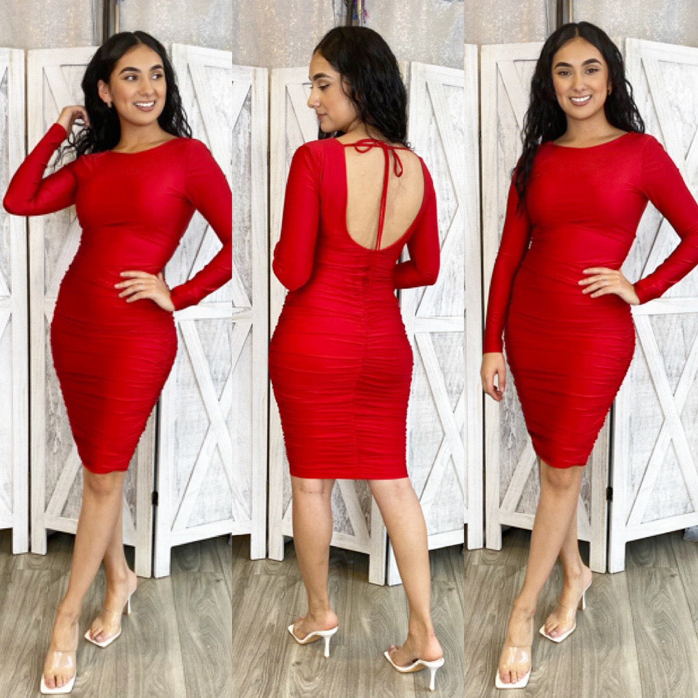 Yris Dress (Red)