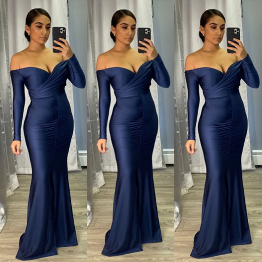 Zuri Gown (Navy)
