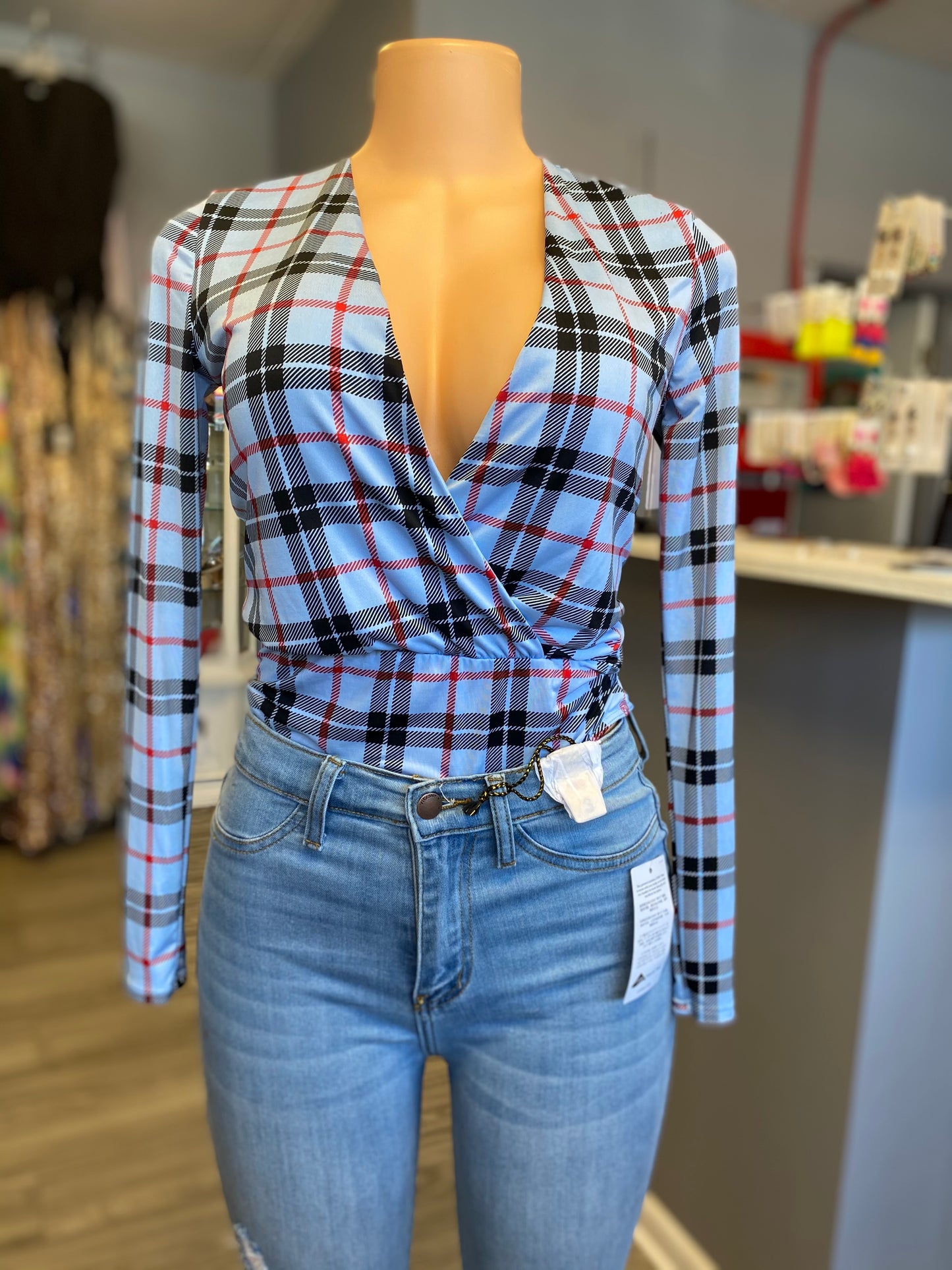 Analy Bodysuit (Blue)