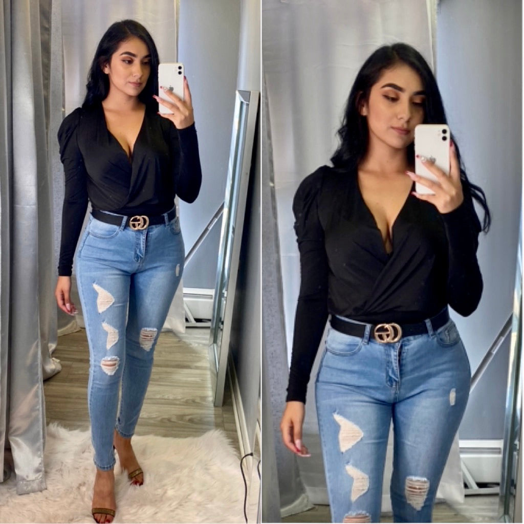 Adilene Bodysuit (Black)