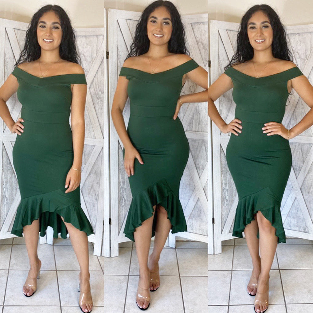 Aretzi Dress (Hunter)