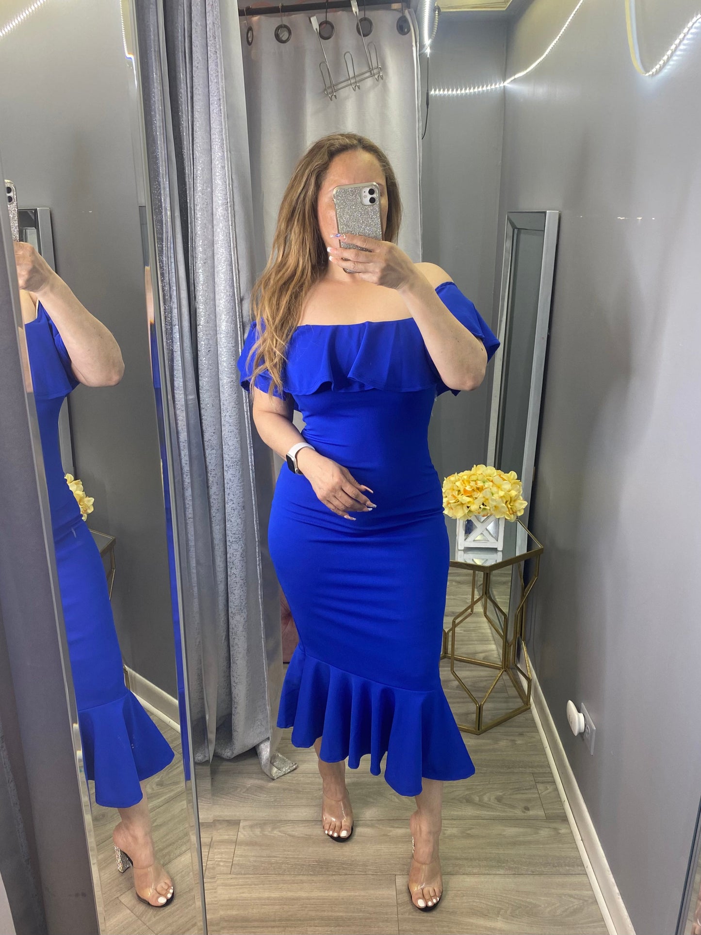 Clarissa Dress -Royal