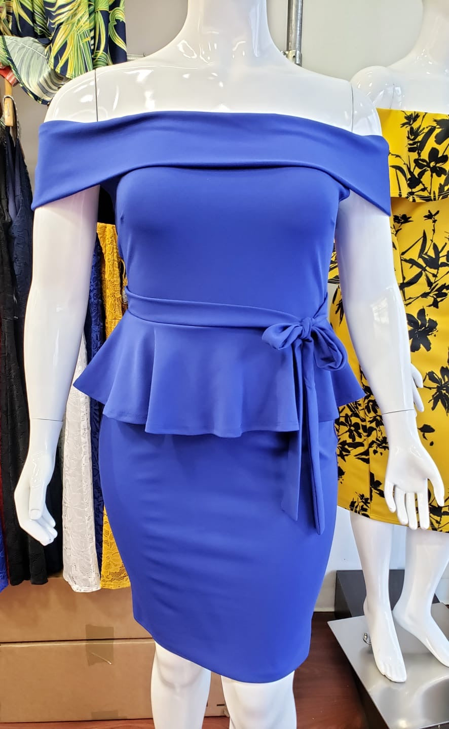 One Sweet Day Dress (Royal)