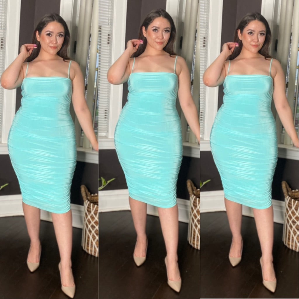 Just For Fun Dress (Mint)