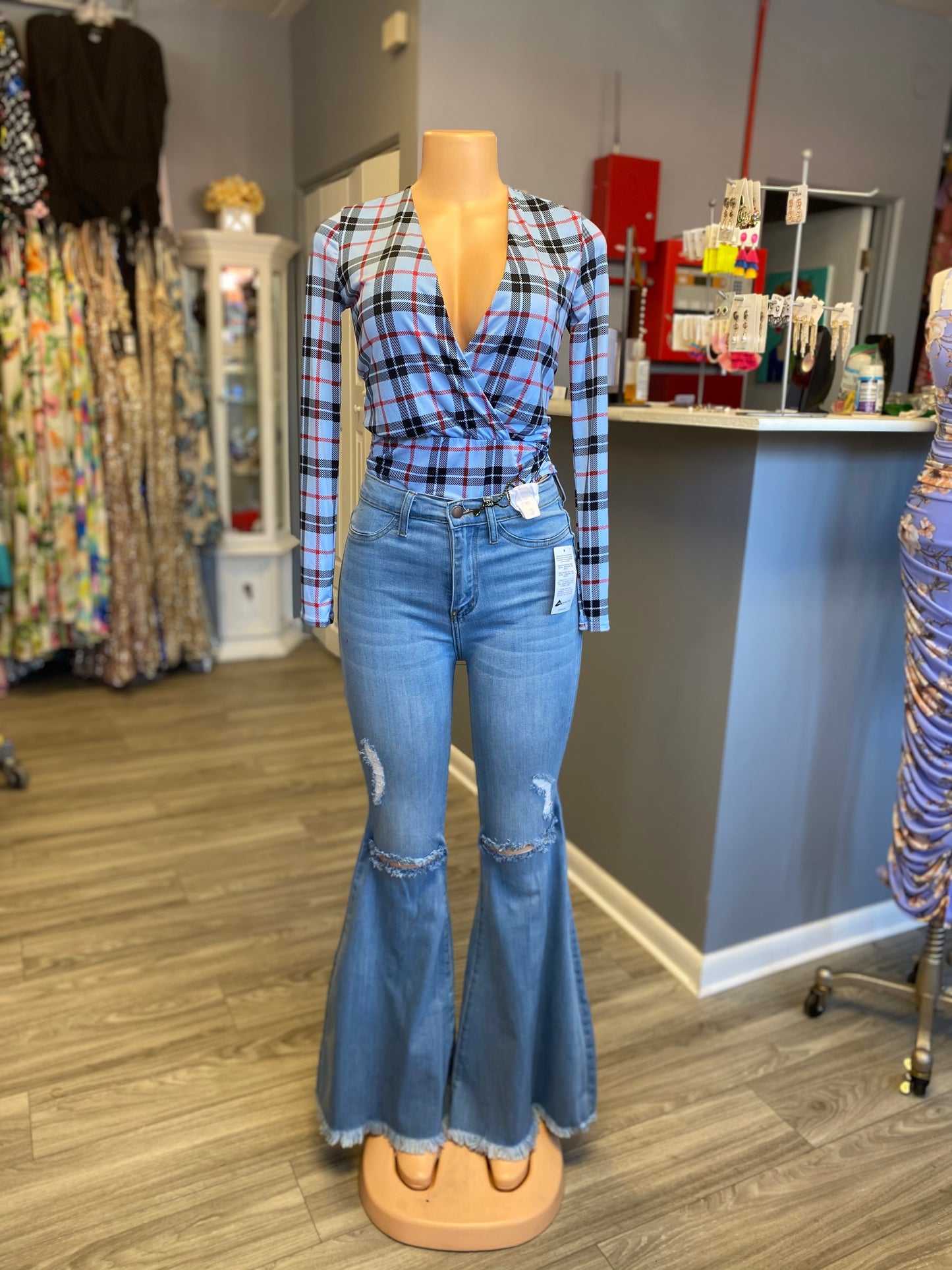 Analy Bodysuit (Blue)