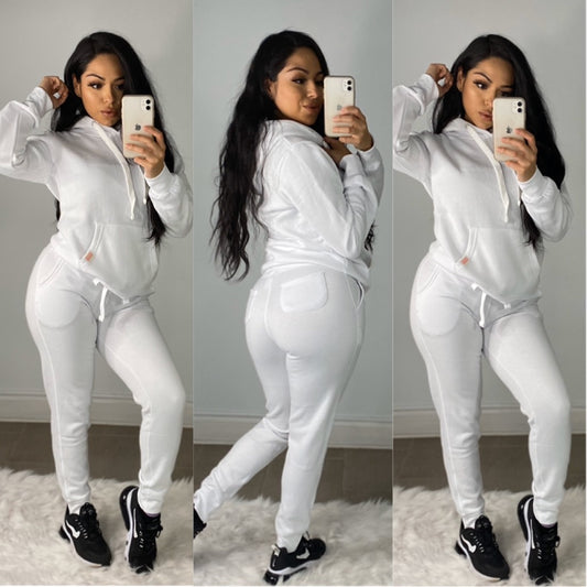 Zuleyma 2PC-Set Pullover (White)