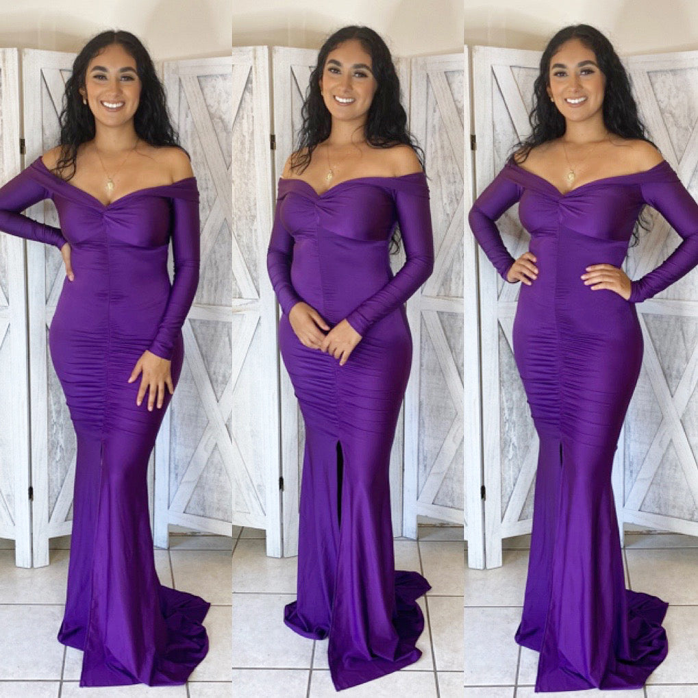 Felicia Gown (Purple)