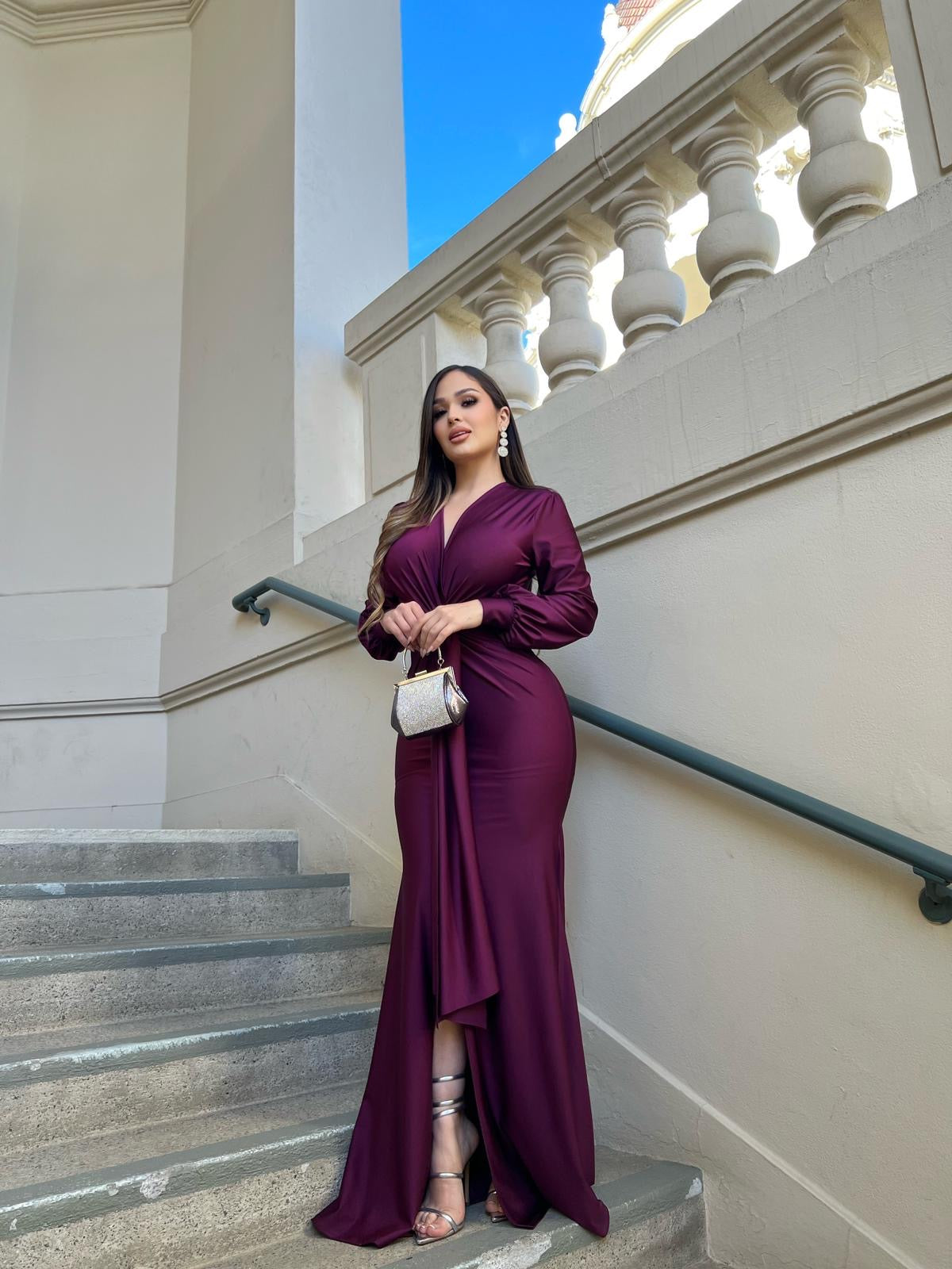 Lizzie Dress (Plum)