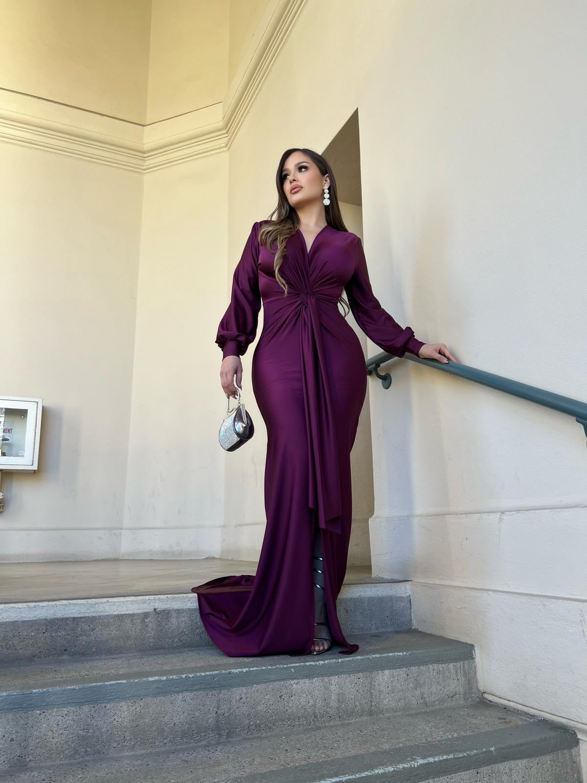 Lizzie Dress (Plum)