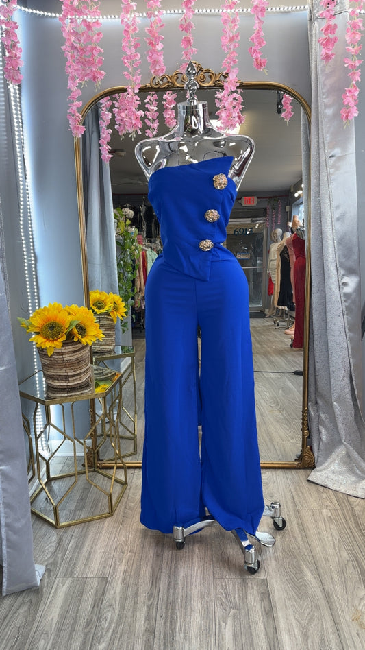 Ximena Jumpsuit (Royal)