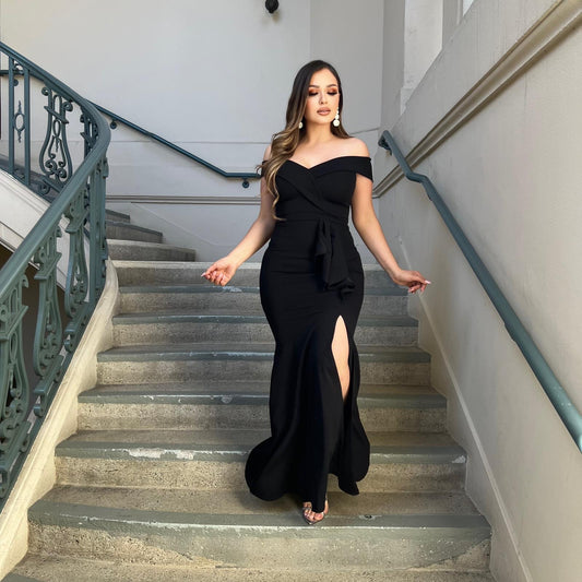 Classy Queen Dress (Black)