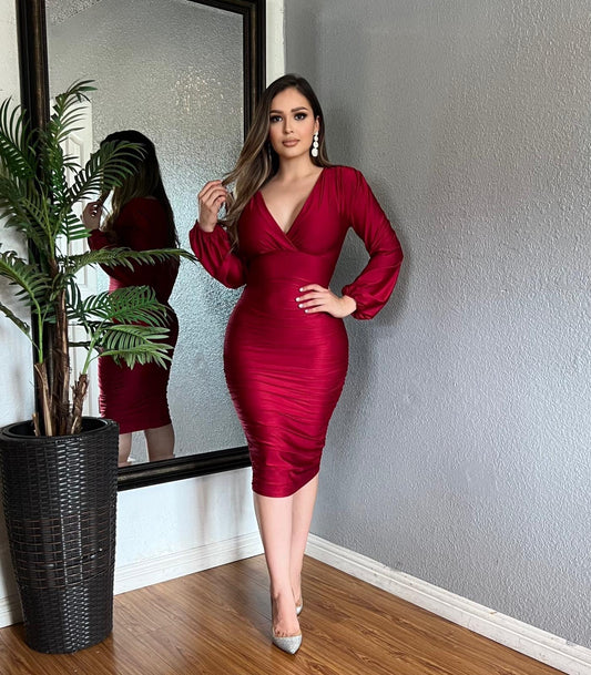 Keily Dress (Ruby)