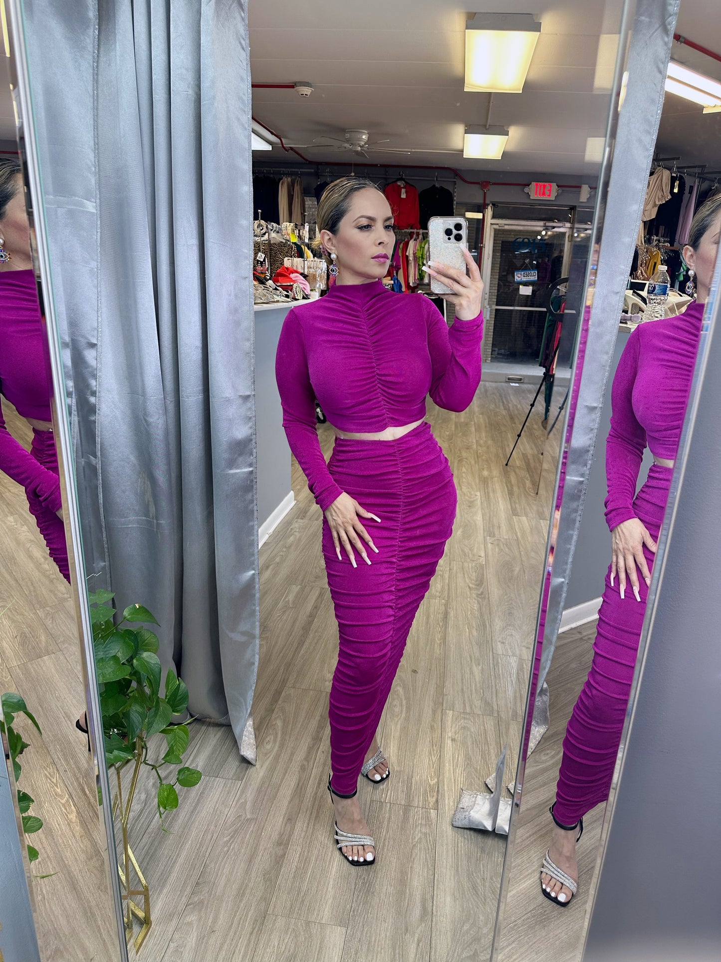 Galilea Set (Fuchsia)