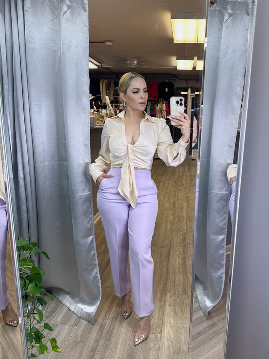 Modern Chic Pants (Lavender)