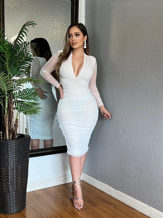 Ziana Dress (White)