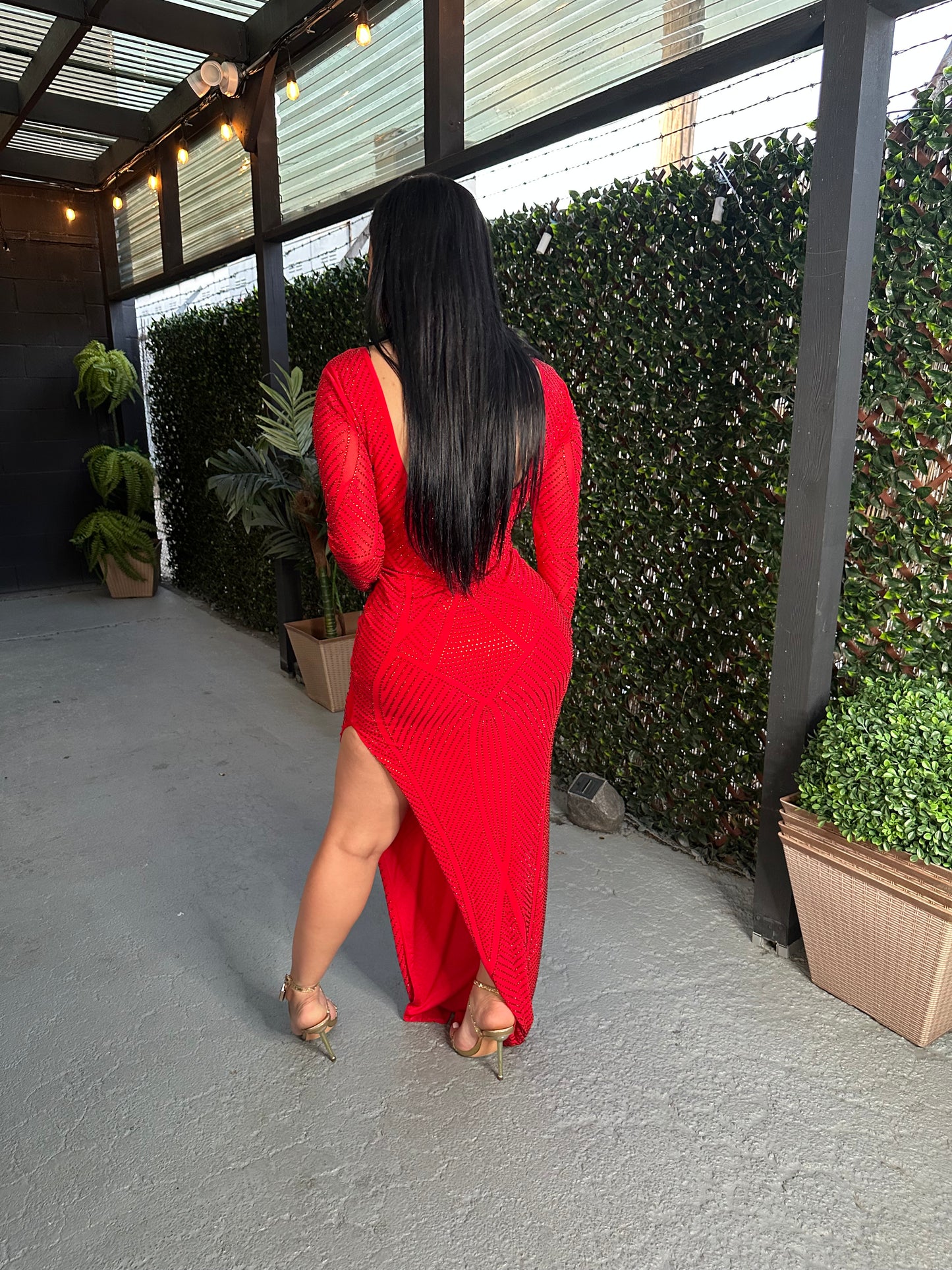 Anayuli Dress (Red)