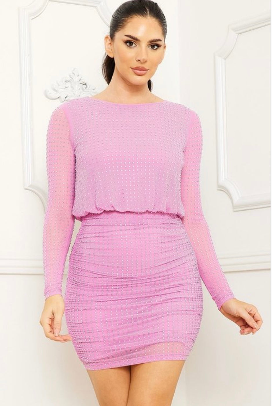 Caralyn Dress (Pink)