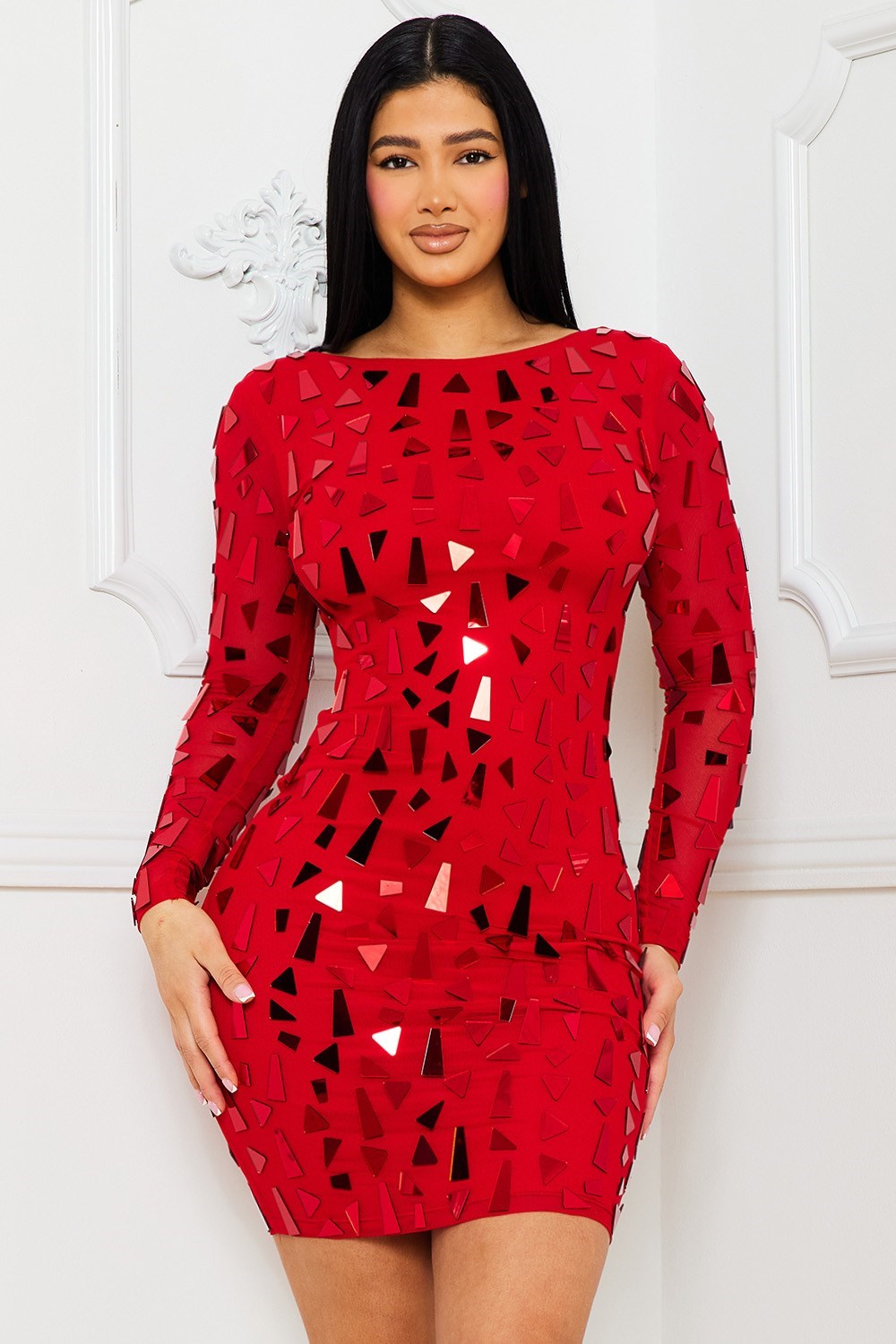 Yesi Dress (Red)