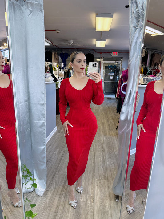 Julissa Dress (Red)