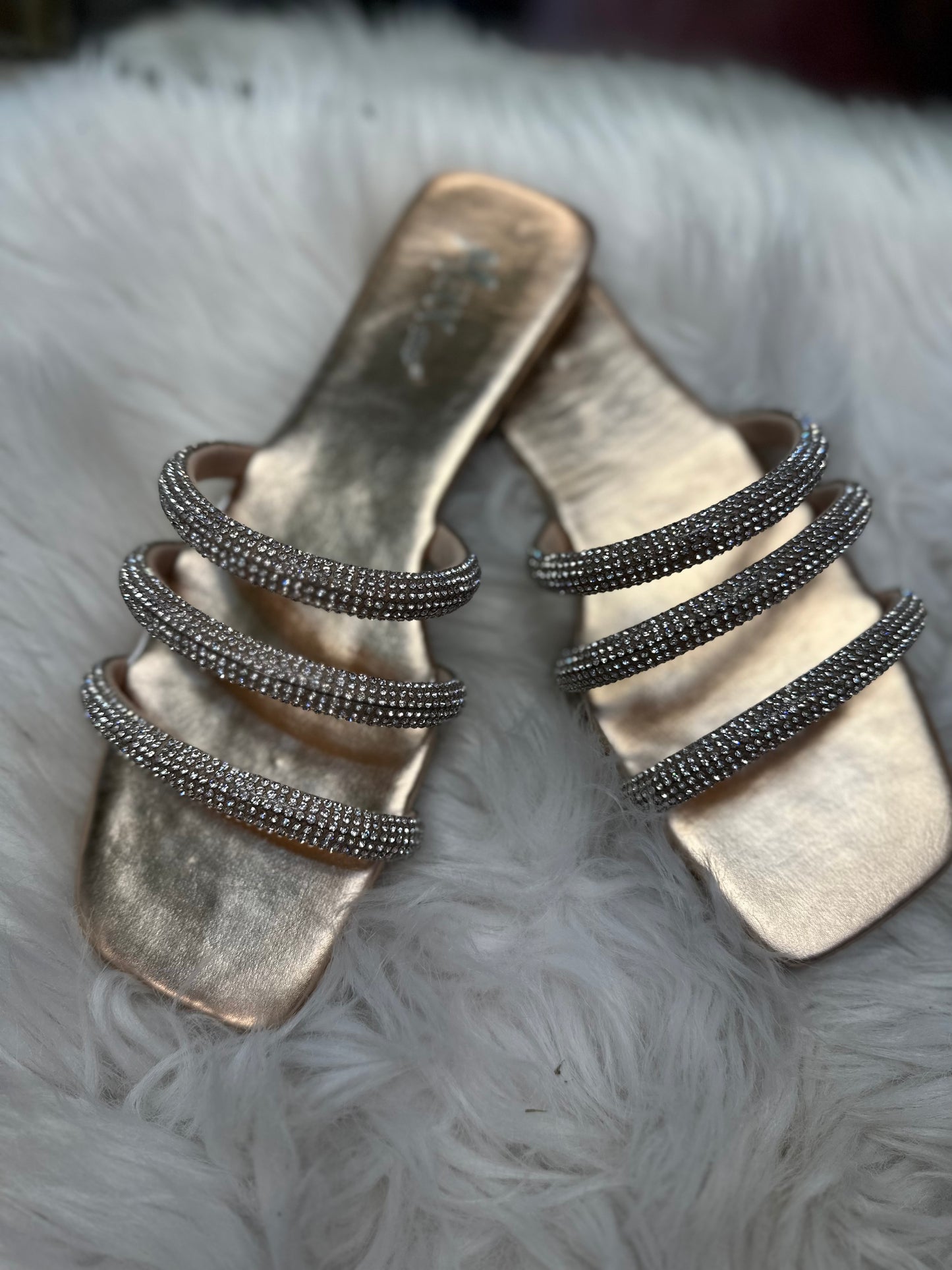 Rhinestone Sandals