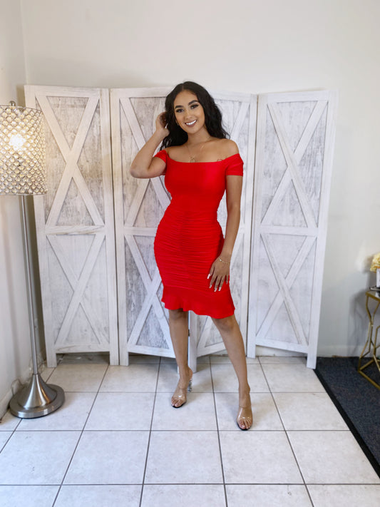 First Date Dress (Red)