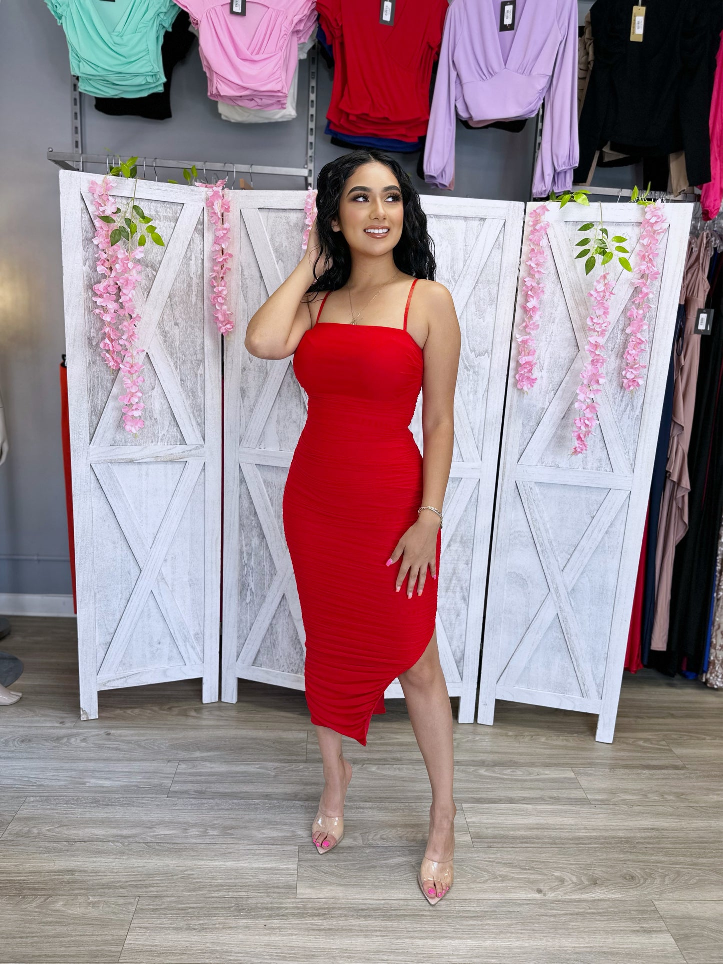 La Dama Couture Dress (Red)
