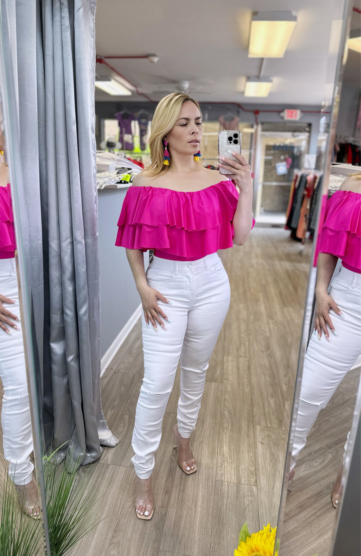 Cindy Top (Fuchsia)